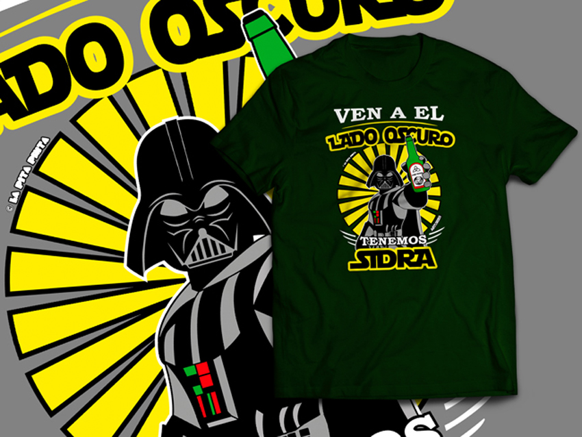 CAMISETA ADULTO VEN AL LADO OSCURO CAMISETA ADULTO VEN AL LADO OSCURO